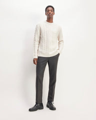 The Wool Flannel Pant | Heather Charcoal