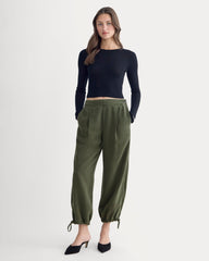 The Chino Jogger in Buttersoft | Dark Forest