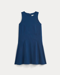 Drop Waist Mini Dress | Estate Blue