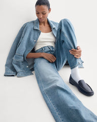 The Column Jean | Vintage Light Indigo | 33 Inseam