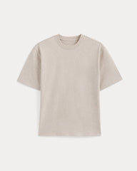 Archive Cotton Relaxed-Fit Crew | Heathered Oatmeal