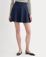 The Circle Mini Skirt | Navy