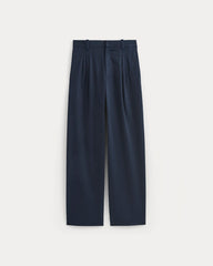 Tailored Drape Balloon Pant | Navy