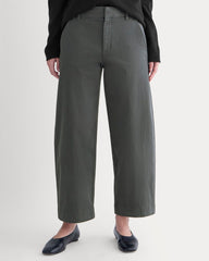Cotton Twill Chino | Slate Grey