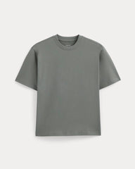 Archive Cotton Relaxed-Fit Crew | Agave Green