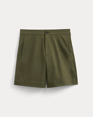 Side-Panel Tailored Short | Olive Night