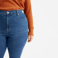 The Authentic Stretch High-Rise Skinny | Mid Blue | 28.5 Inseam