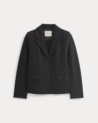 Ponte Sculpted Blazer | Black