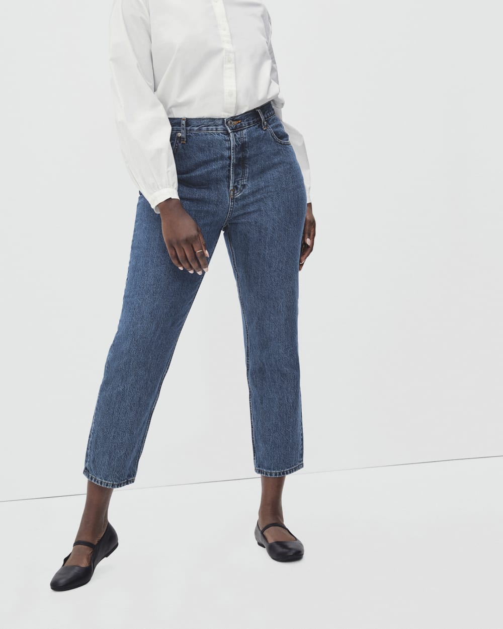 The '90s Cheeky Hourglass Jean | Medium Blue Wash | 28.5 Inseam