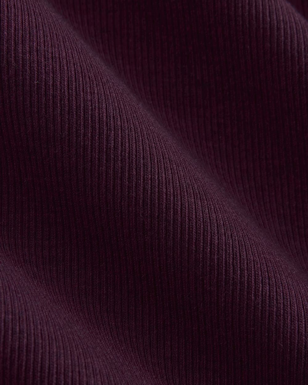 The Luxe Rib Long-Sleeve Crew | Heathered Port Royale