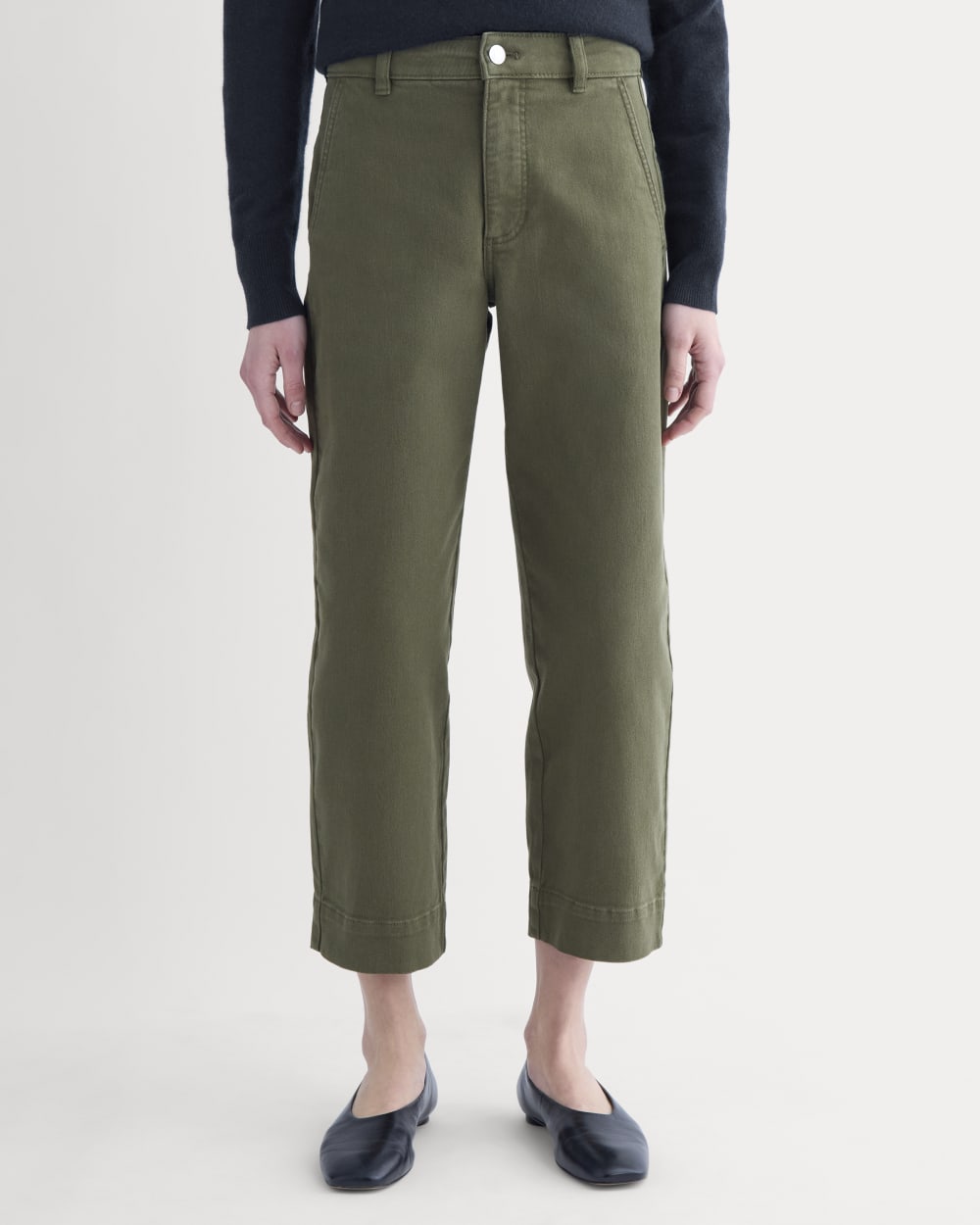 The Utility Straight-Leg Pant | Olive Night | 28.5 Inseam