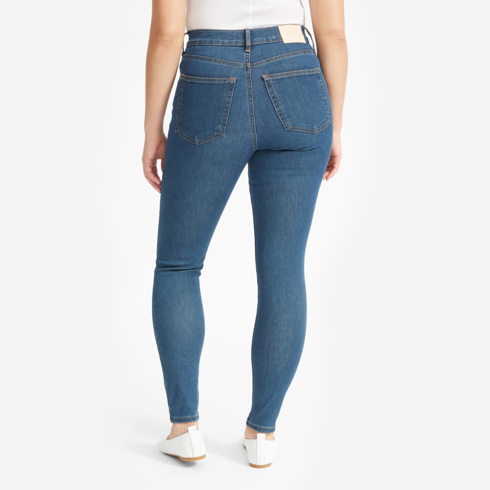 The Authentic Stretch High-Rise Skinny | Mid Blue | 28.5 Inseam