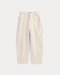Twisted Seam Barrel Pant | Bone