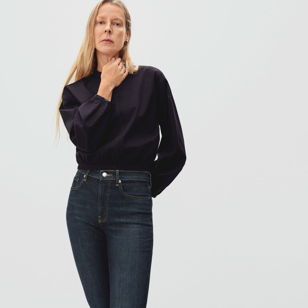 The Authentic Stretch High-Rise Skinny | Deep Indigo | 30.5 Inseam