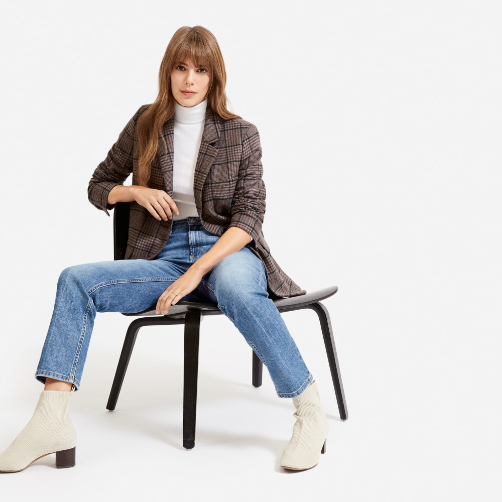 The Super-Straight Jean | Medium Blue Wash | Regular