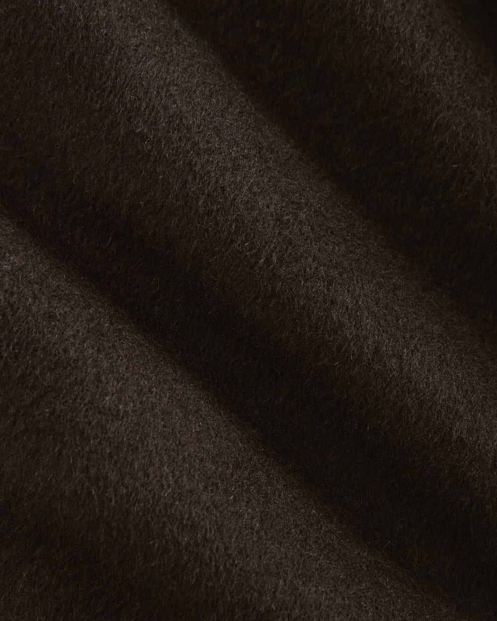 ReWool Short Peacoat | Dark Chocolate