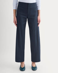Tailored Drape Seam Pant | Navy