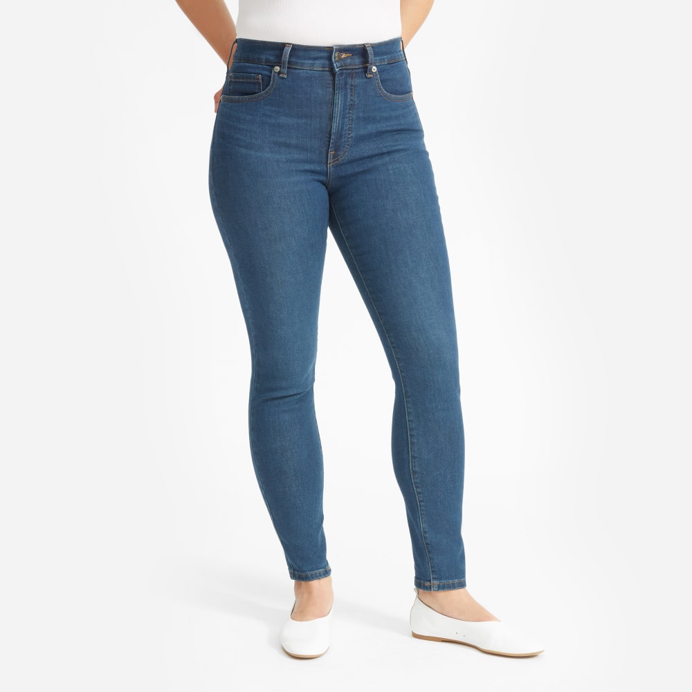 The Authentic Stretch High-Rise Skinny | Dark Blue Wash | 28.5 Inseam