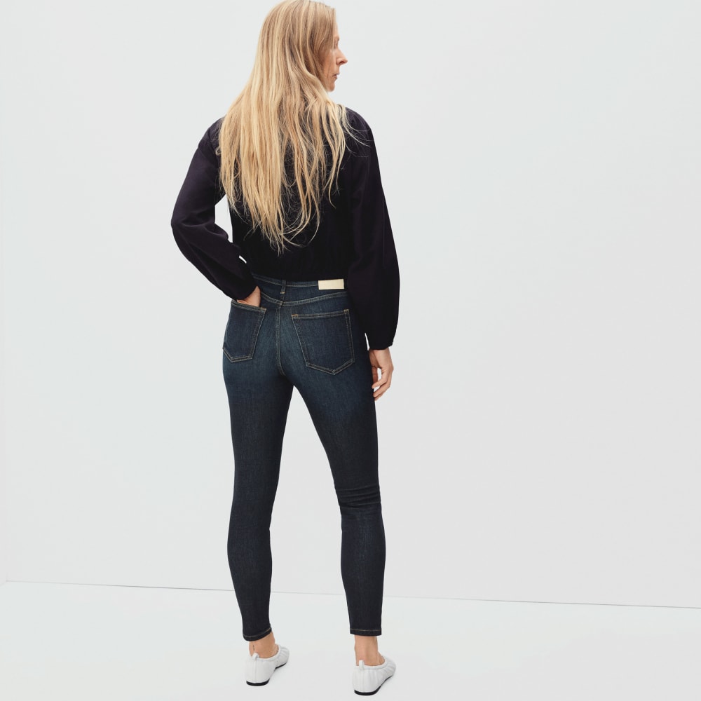 The Authentic Stretch High-Rise Skinny | Deep Indigo | 30.5 Inseam