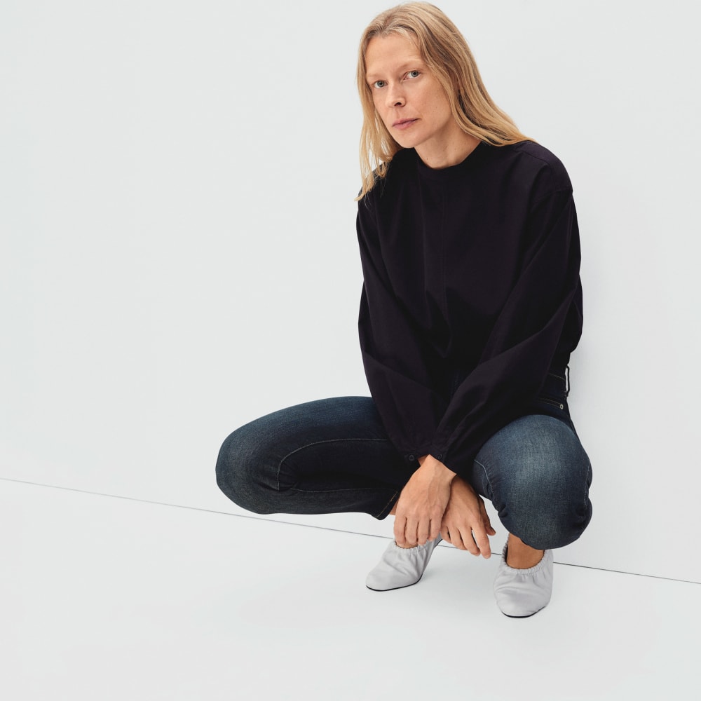 The Authentic Stretch High-Rise Skinny | Deep Indigo | 26.5 Inseam