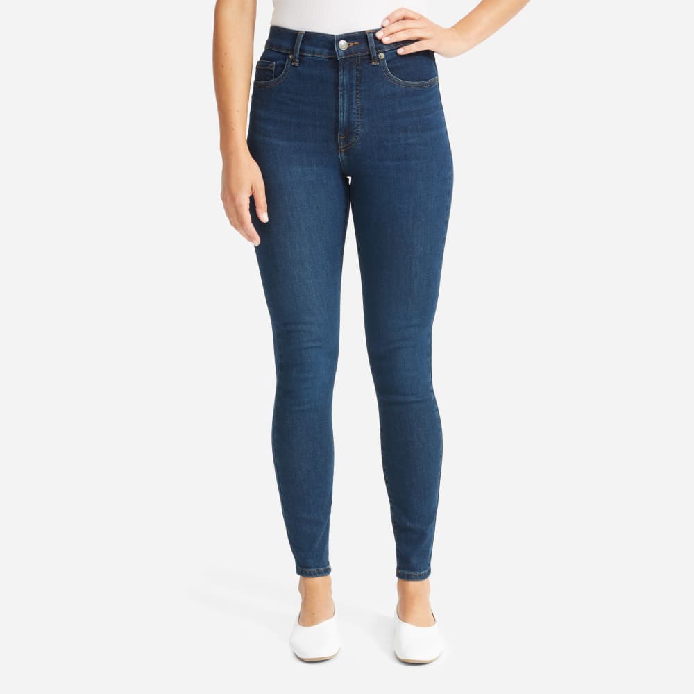 The Authentic Stretch High-Rise Skinny | Dark Blue Wash | 28.5 Inseam
