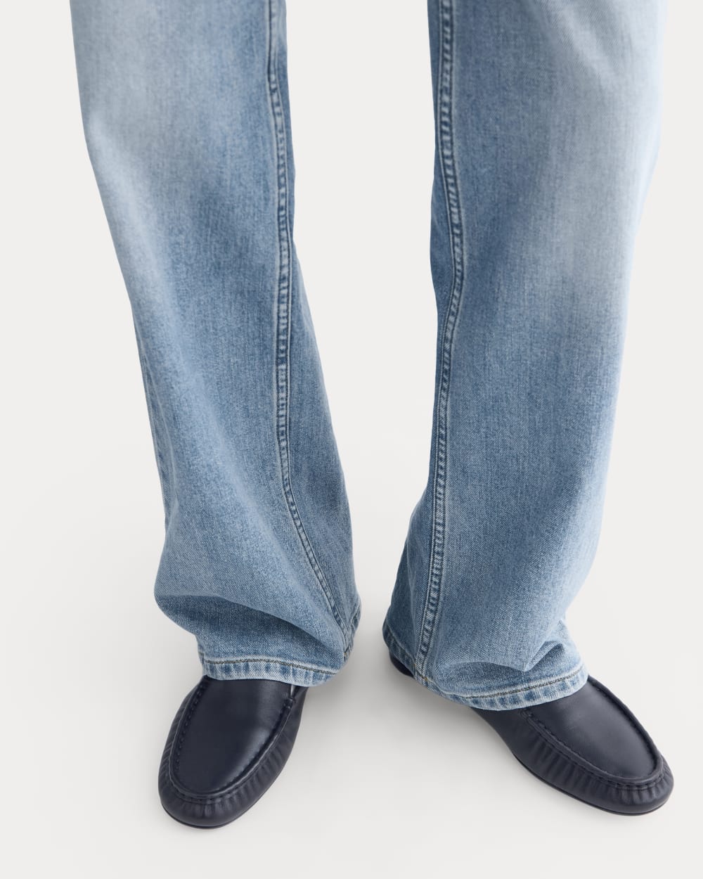 The Column Jean | Vintage Light Indigo | 33 Inseam