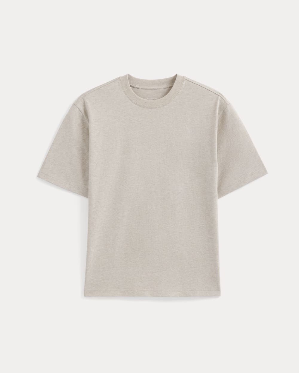 Archive Cotton Relaxed-Fit Crew | Heathered Oatmeal