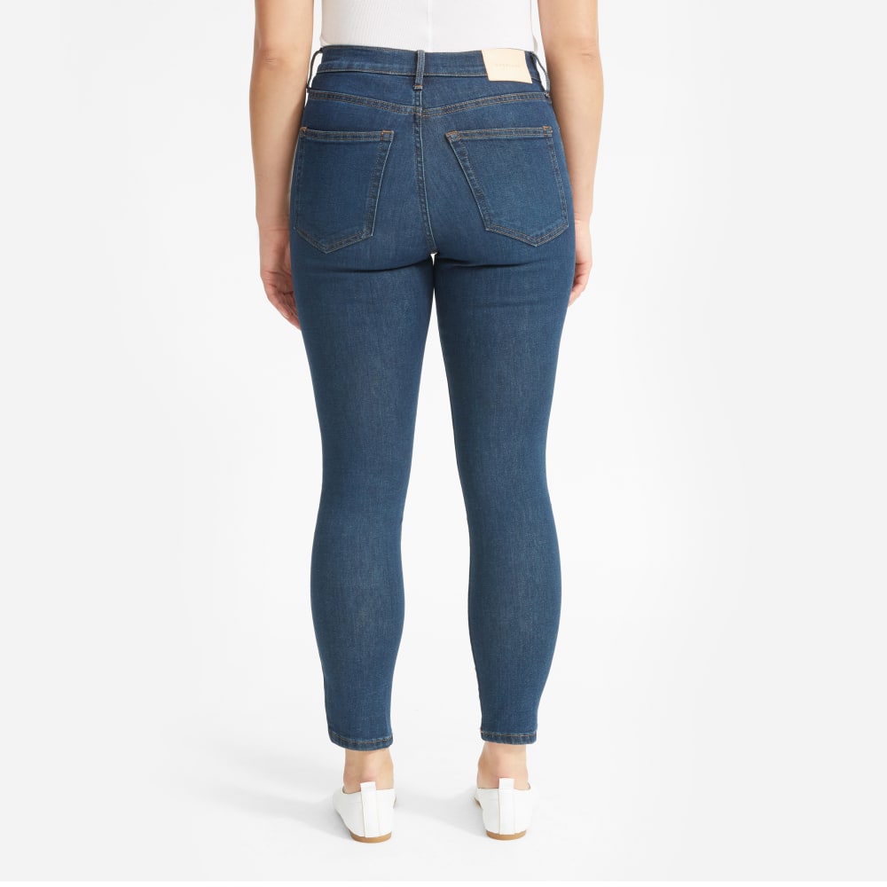 The Authentic Stretch High-Rise Skinny | Dark Blue Wash | 26.5 Inseam