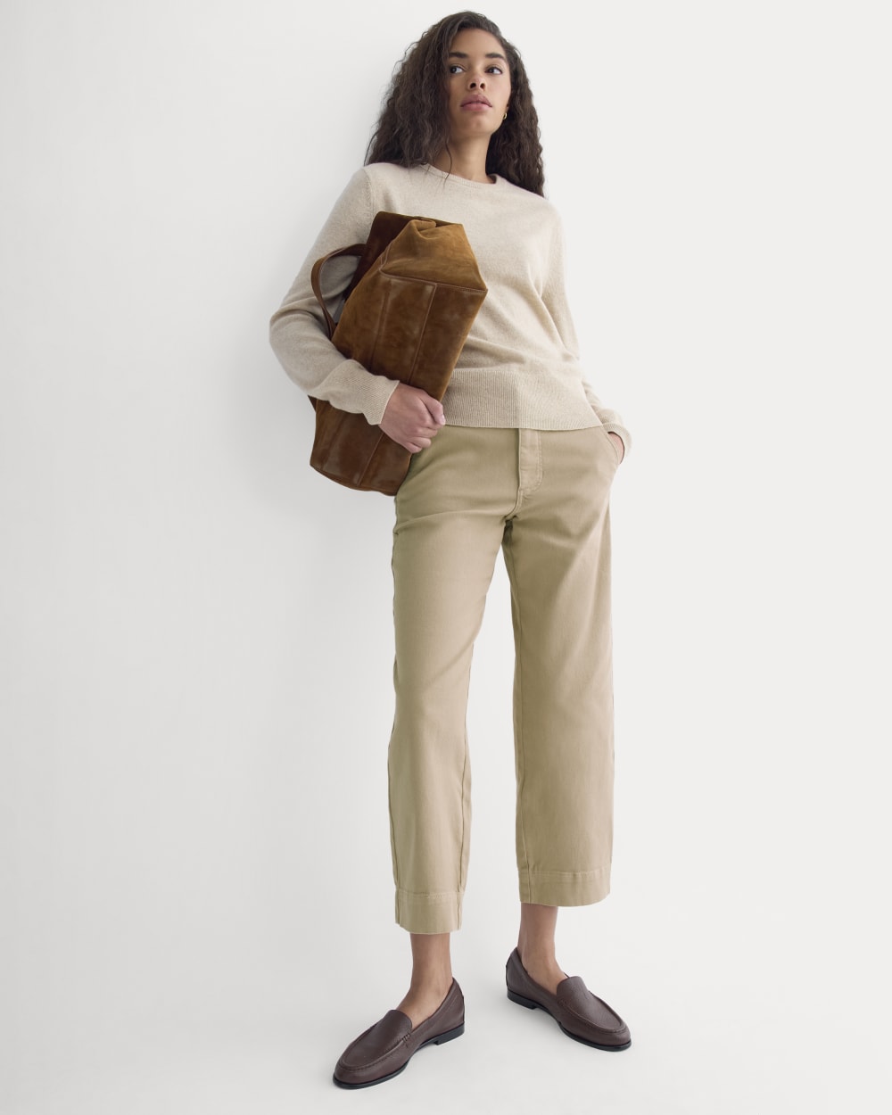 The Utility Straight-Leg Pant | Trench Coat Khaki | 26.5 Inseam