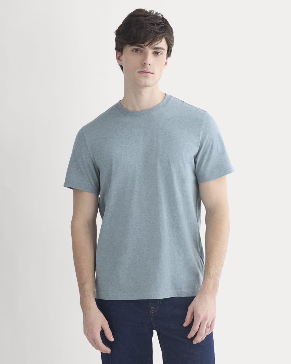 The Essential Organic Crew | Heathered Sea