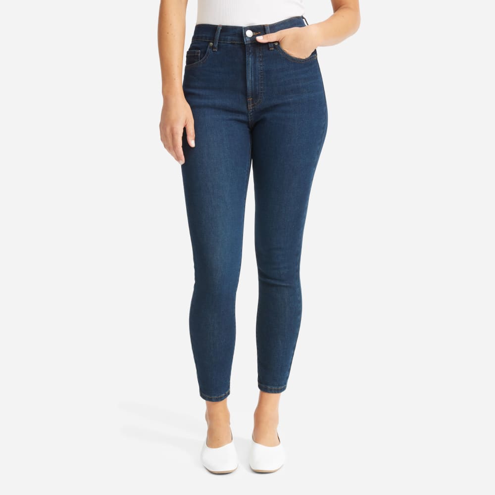 The Authentic Stretch High-Rise Skinny | Dark Blue Wash | 26.5 Inseam