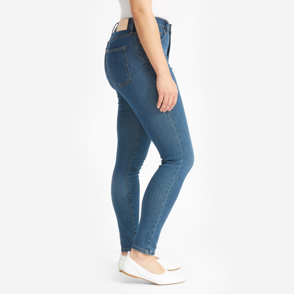 The Authentic Stretch High-Rise Skinny | Mid Blue | 28.5 Inseam