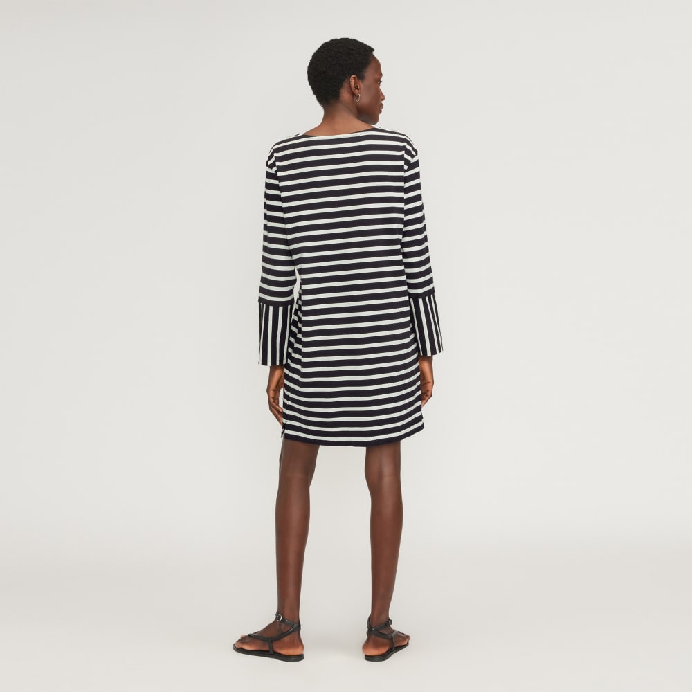 The Mariner Dress | Black / Canvas Tan