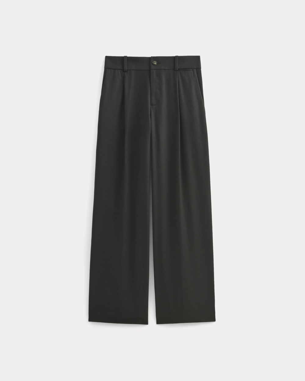 Wide-Leg Trouser in Buttersmooth | Black | 32 Inseam