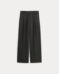 Wide-Leg Trouser in Buttersmooth | Black | 32 Inseam