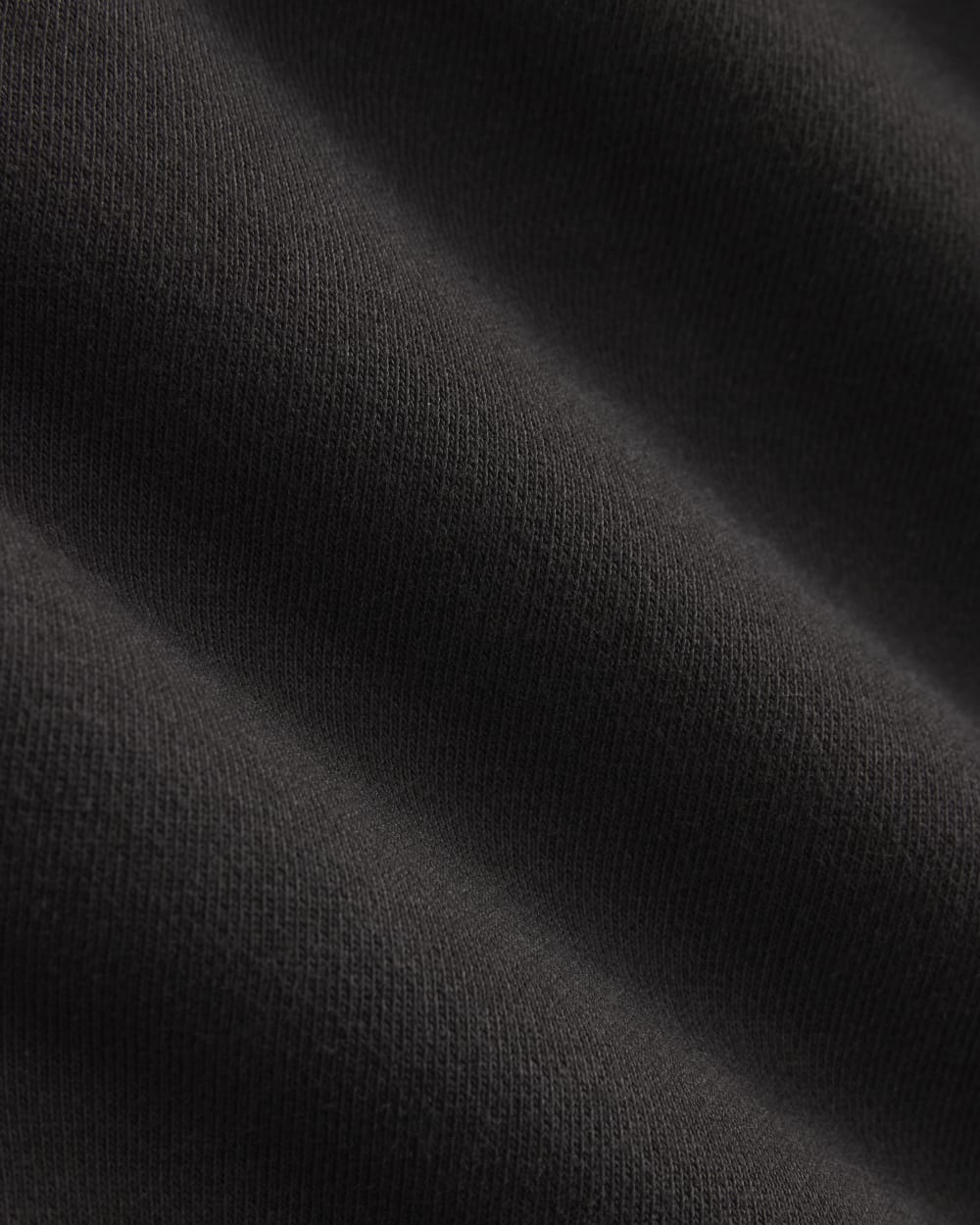 Luxe Fleece Crew Pullover | Black