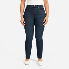 The Authentic Stretch High-Rise Skinny | Deep Indigo | 30.5 Inseam
