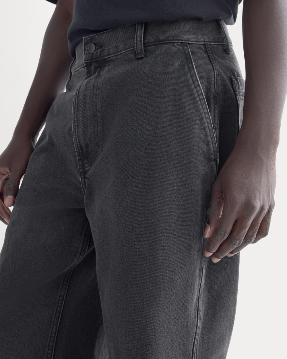 Baggy Rigid Jean | Washed Black | 30