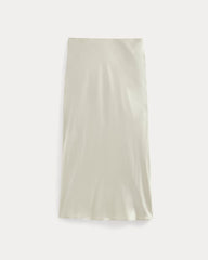 Slip Skirt in Silk Charmeuse | Peyote