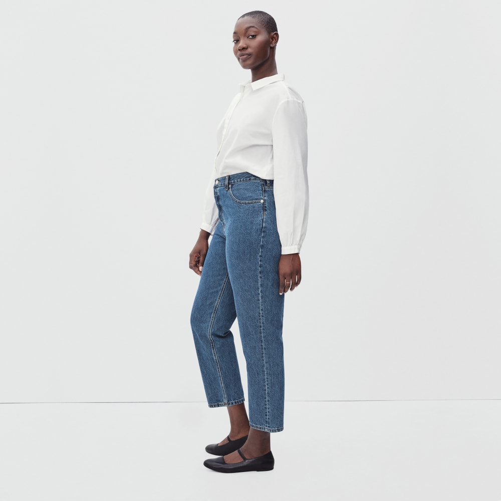 The '90s Cheeky Hourglass Jean | Medium Blue Wash | 28.5 Inseam
