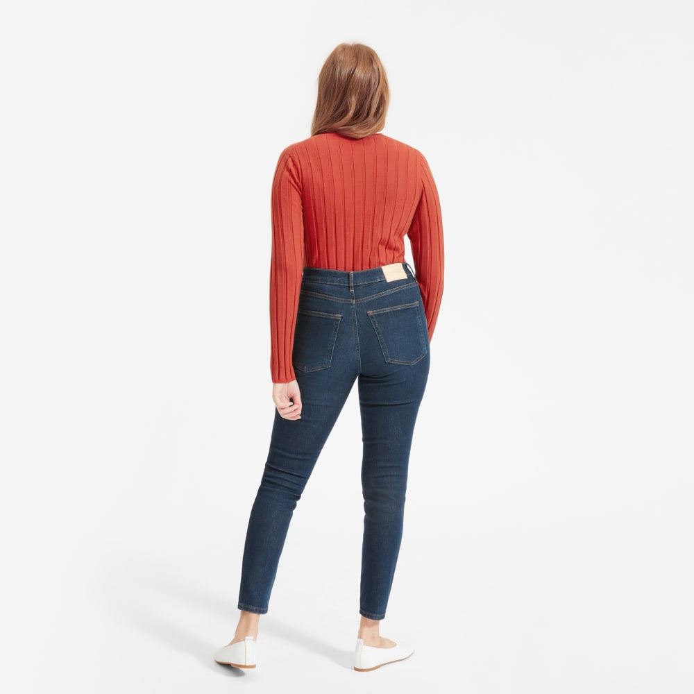The Authentic Stretch High-Rise Skinny | Dark Blue Wash | 26.5 Inseam