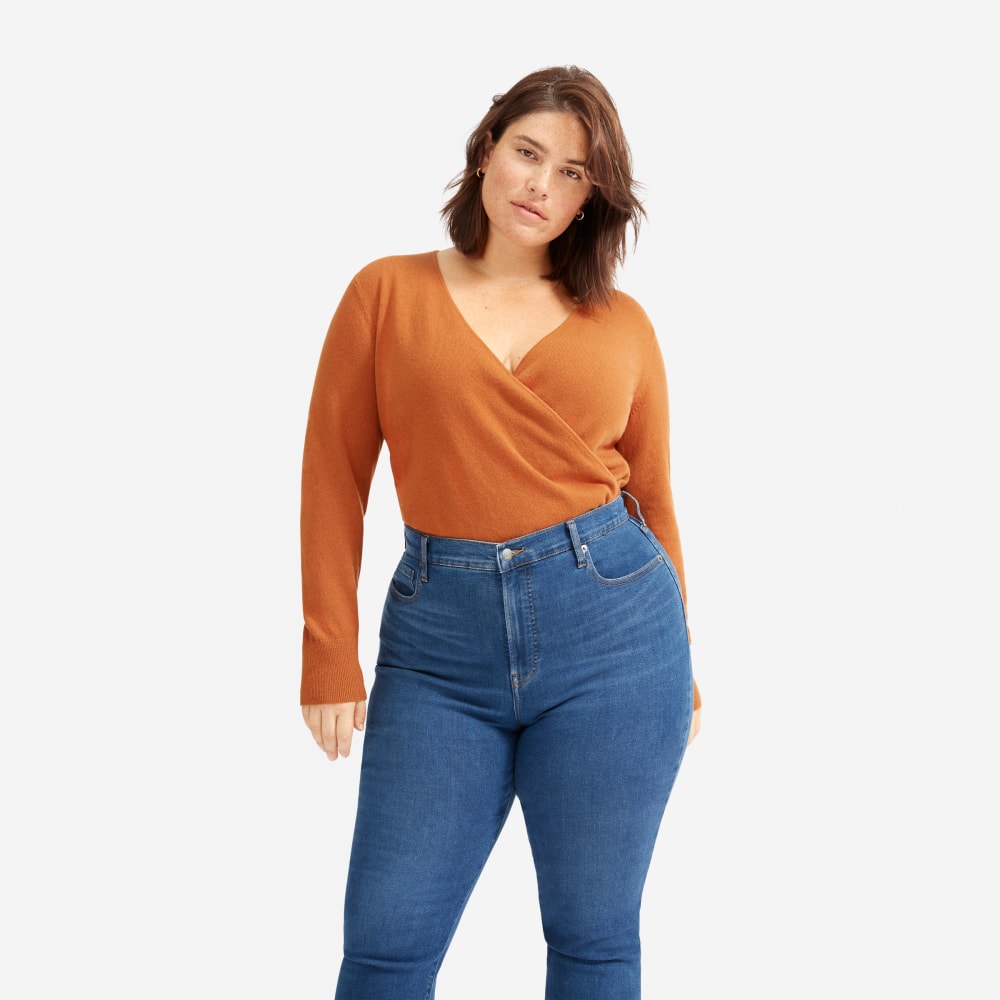The Authentic Stretch High-Rise Skinny | Mid Blue | 26.5 Inseam