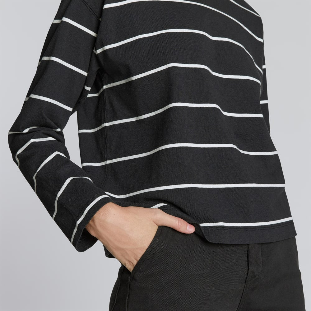 The Mariner Tee |  Black / Canvas