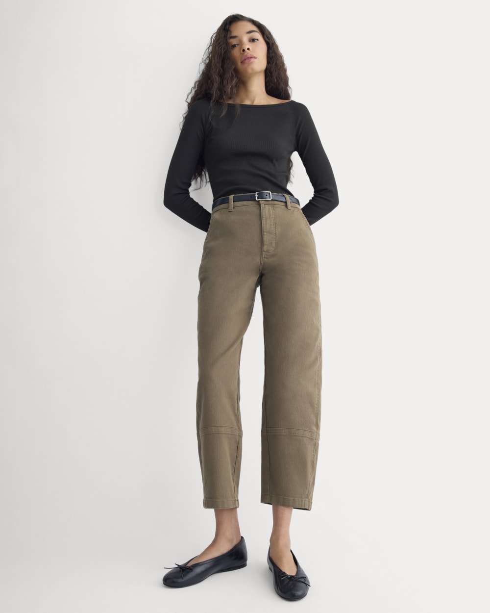 The Utility Barrel Pant | Beech | Regular