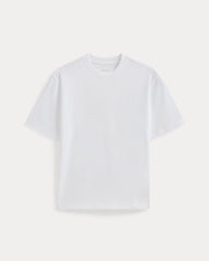 Archive Cotton Relaxed-Fit Crew | White