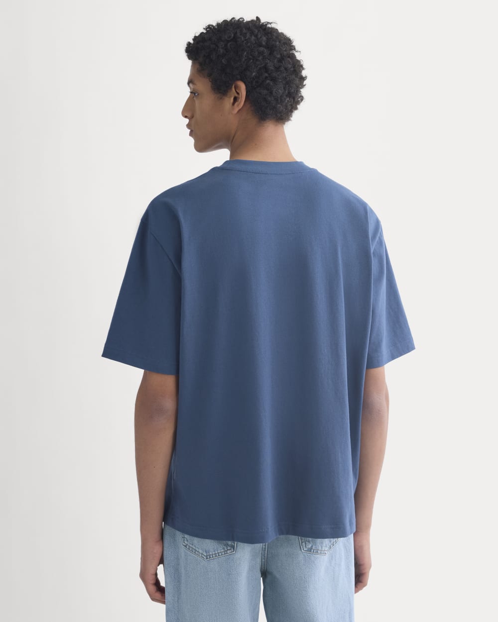 Archive Cotton Relaxed-Fit Crew | Midnight Navy