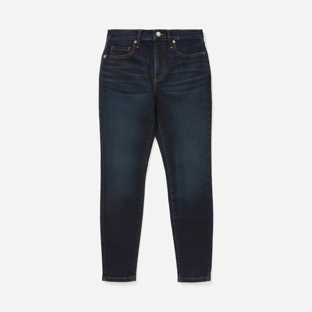 The Authentic Stretch High-Rise Skinny | Deep Indigo | 30.5 Inseam