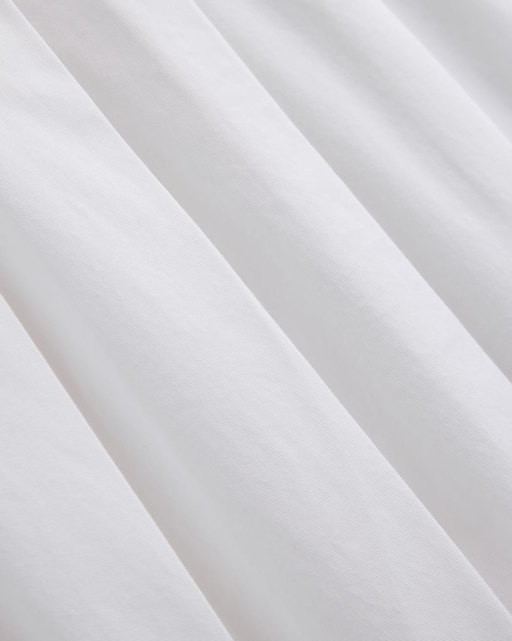 Utility Pleated Mini Skirt | White