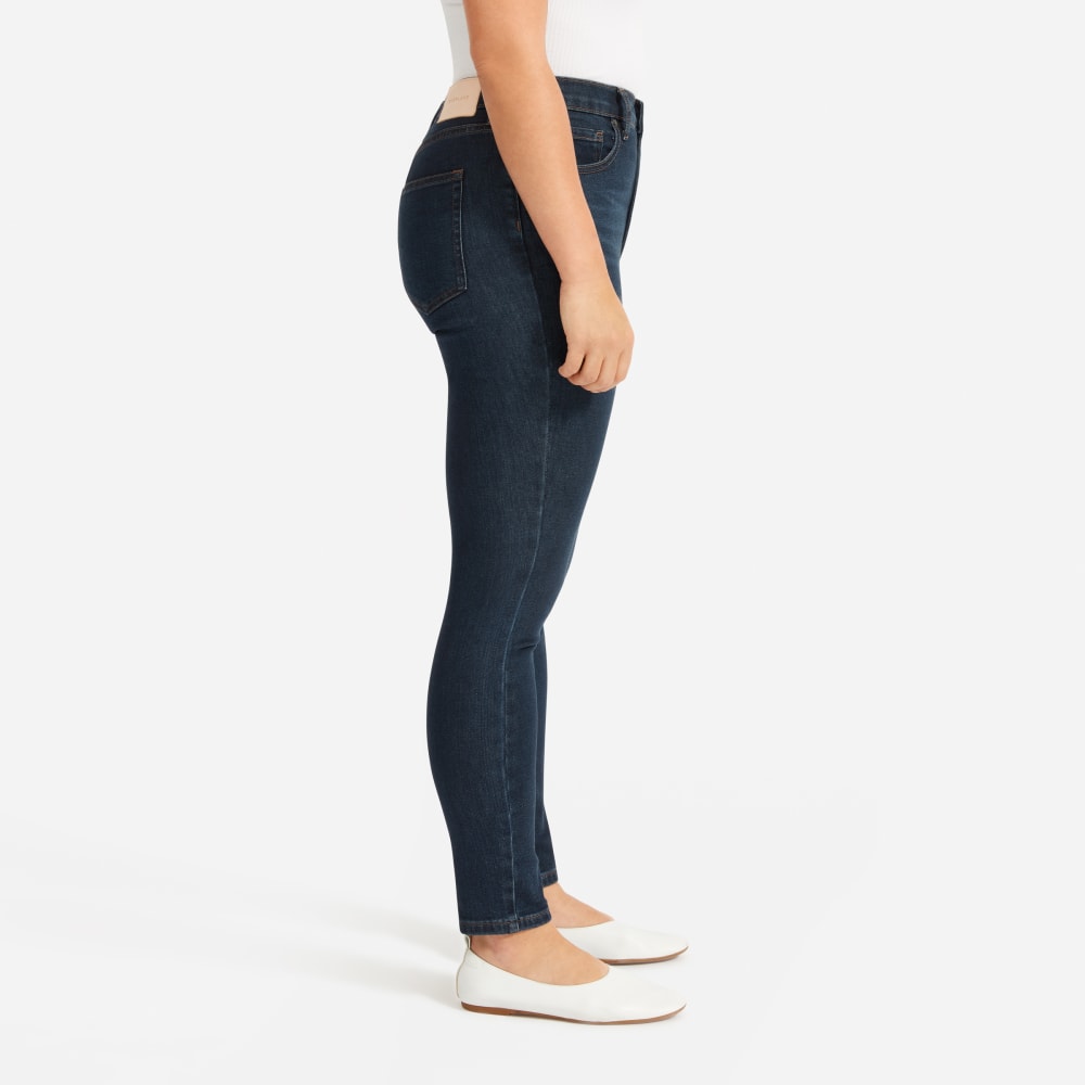 The Authentic Stretch High-Rise Skinny | Deep Indigo | 28.5 Inseam