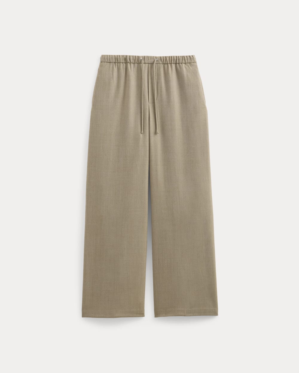 The Pull-On Trouser in Tailor Twill | Light Taupe